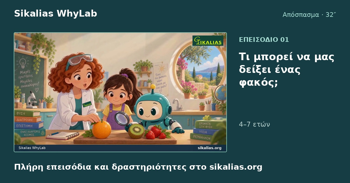Τι μπορεί να μας δείξει ένας φακός; · μια οικογενειακή δραστηριότητα